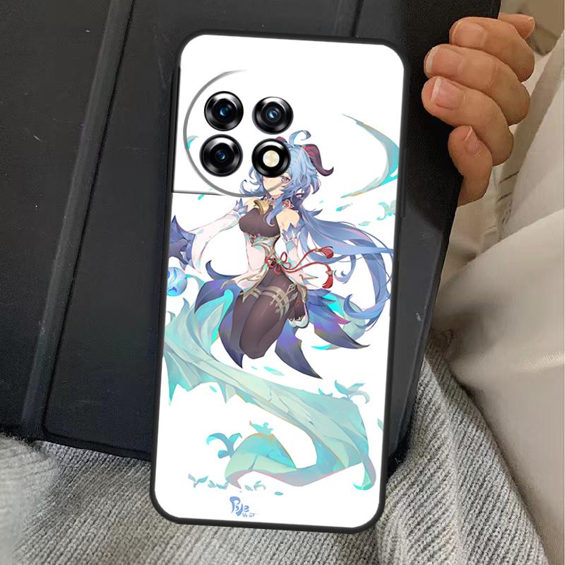 Genshin Impact GanYu Game Case For OnePlus 15 13T 13 12 11 13R 12R 10R 10T 8T OnePlus Nord 5 CE 3 4 Lite N20 N30 Cover