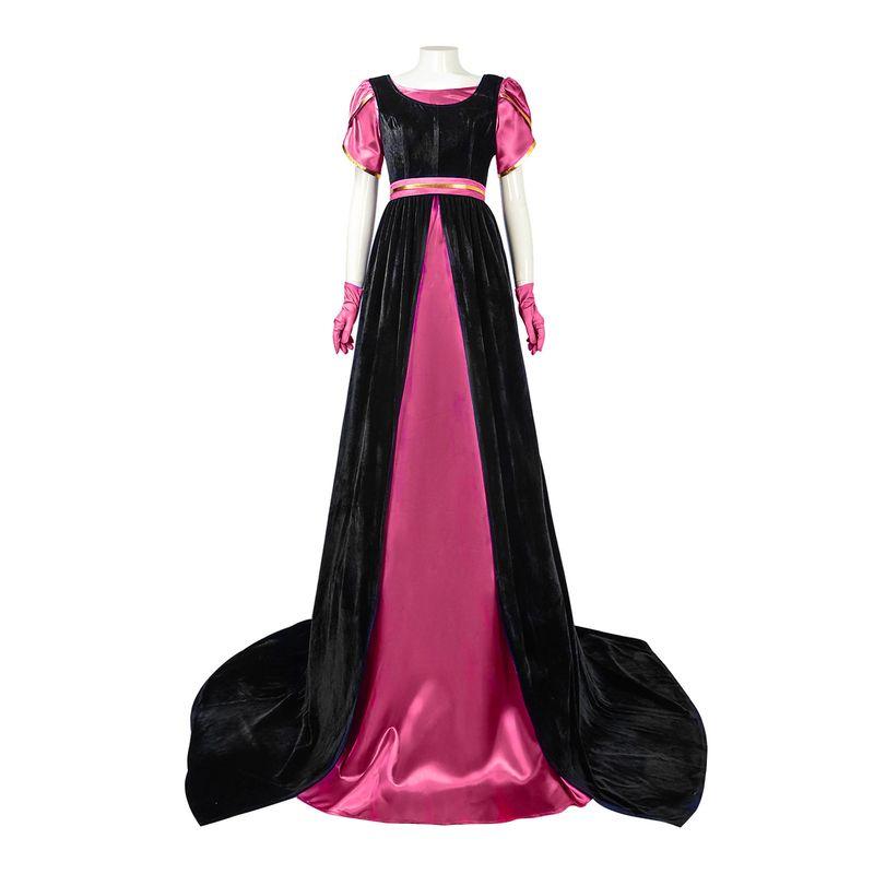 Bridgerton Vestito Set Due Pezzi Abito Medievale Abito Lungo da Donna Allacciatura Abbigliamento Vestito Vintage