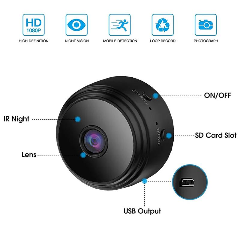 A9 Mini Camera Wifi Wireless Monitoring Security Protection Remote Monitor Camcorders Video Surveillance Smart Home