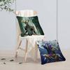 W-Warframe Anime Decorative Room Aesthetics Pillow Case Home Decor Bedroom Sofa Bed Couch Pillow Cover 45x45