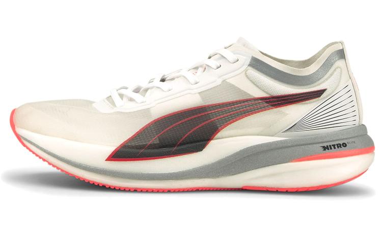 PUMA Deviate Nitro Elite White Lava Blast 195204-02 39