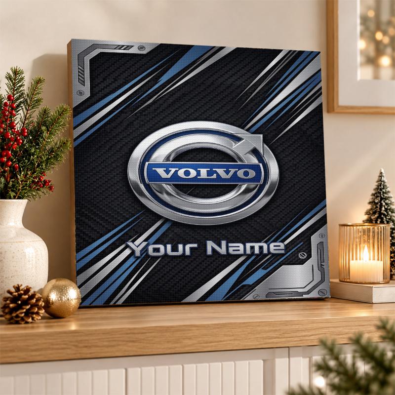 Volvo Trucks Custom Name Text 5D Diamond Painting Kit DIY Full Drill Diamond Art Decoration