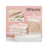 Disposable Double-Headed Swab Micro Brush Kapok Ear Nail Cleaning Stick Eyelash Extension Glue Removal Tool Wholesale Extension Glue Removing Tool