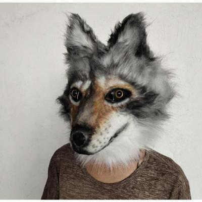 4 Style Cosplay Masks Scary Mask Latex Wolf Maske Werewolf Furry Animal Wolf Mask Halloween Costume Party Mask Props Accessories