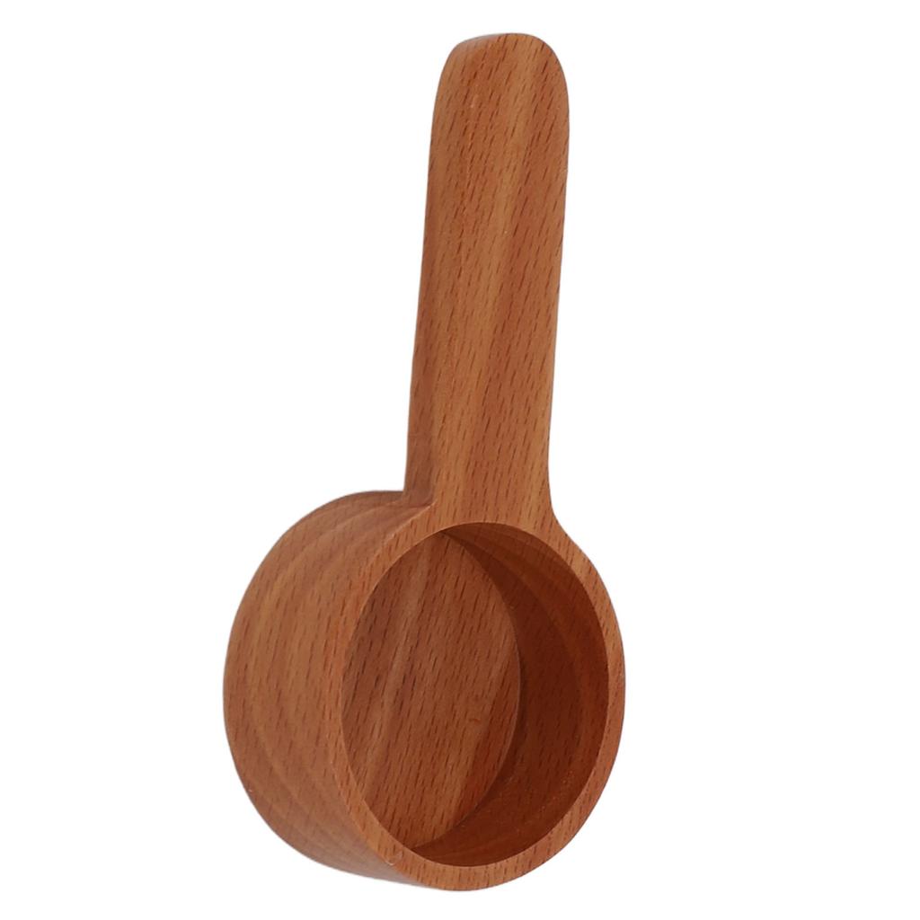 Coffee Measuring Scoop Multifunctional High Accuracy Exquisite Durable Wooden Coffee Spoon for Home Kitchen Supplies