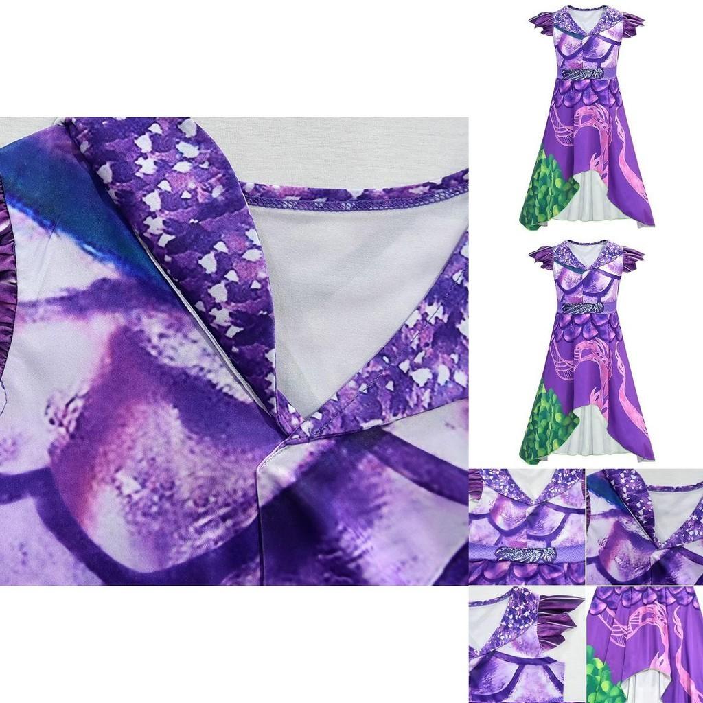 Elegant And Enchanting Descendants 3 Mal Cosplay Costume For Adult Girls Perfect For Halloween