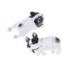 1PCS French Bulldog Sleepy Corgis Dog Toys Landscape Decor Animals Dolls Kids Gifts Action Figures PVC Model Toy