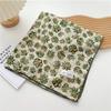 Floral Cotton Linen Print Scarves Scarf Hair Band Square Handkerchief  Scarf Accessories
