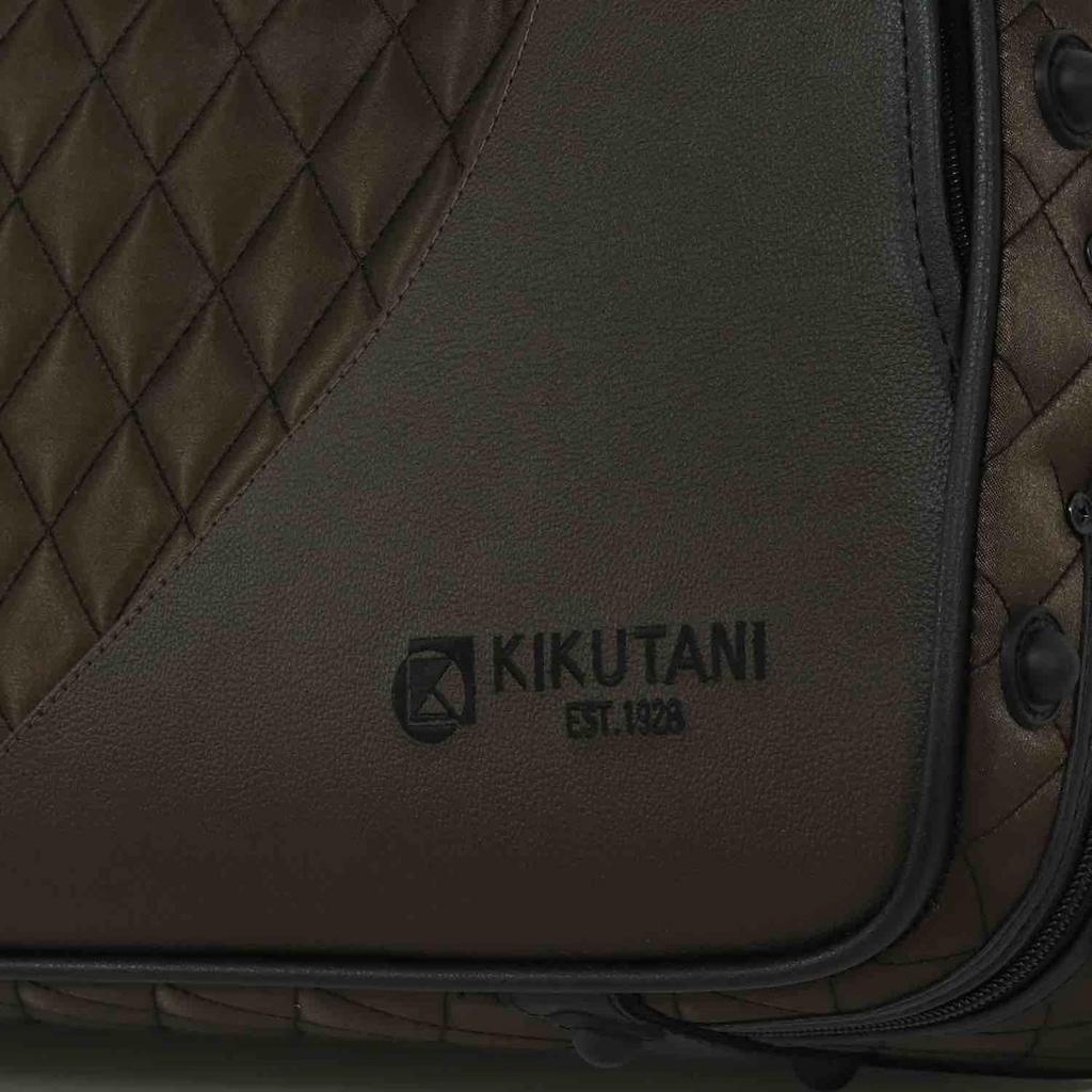 Kiktani Lightweight Wind Instrument Case for Alto Saxophone Backpack Type Brown AS-830