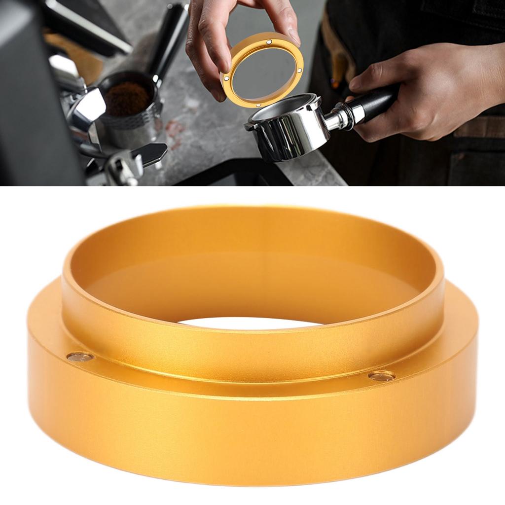 58mm Anti-Flugpulver Kaffee Dosierring Dosiertrichter mit Magnet für Espressomaschine