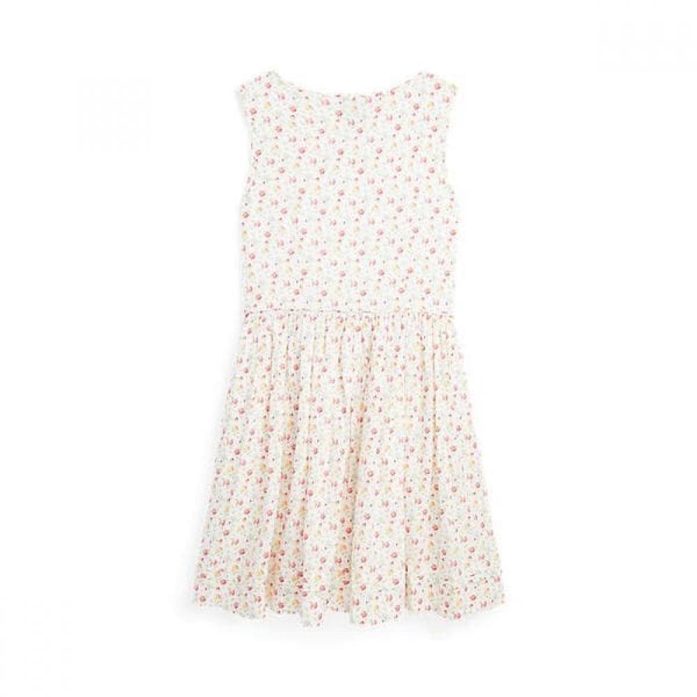 Polo Polo Kids Girls 7 16 Floral Linen Cotton Dress Cwpodrsg3d20555999