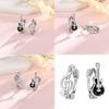 Stage Ready Music Note Ear Accessories Copper Crafted Rock Styles Jewelry for Daily Use