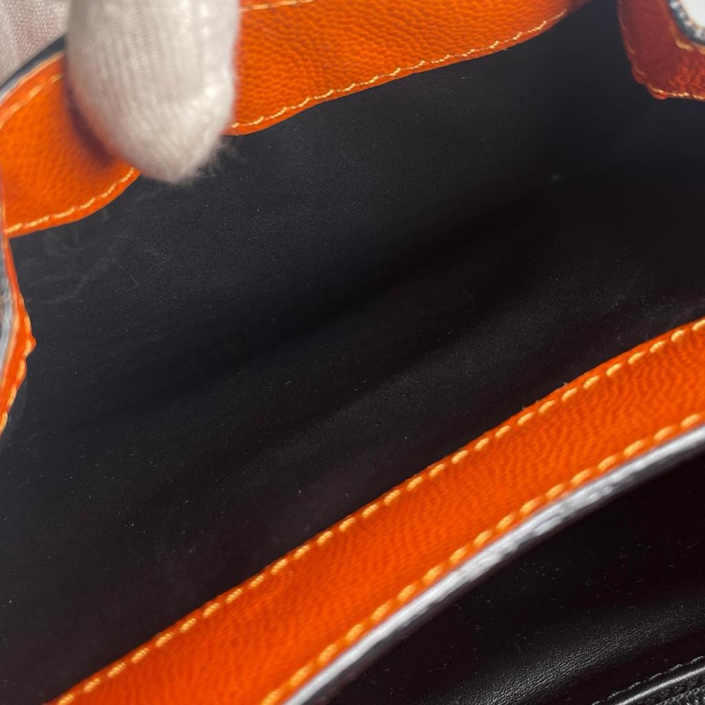 CARTIER PANTHERE Handbag Orange Women used