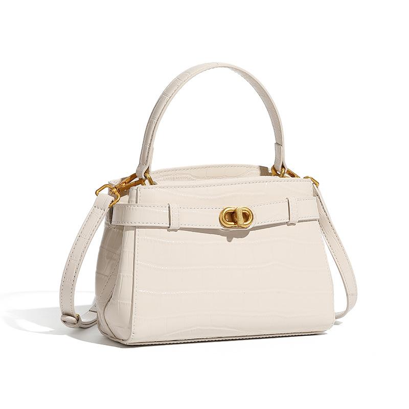 Premium Sense Small Square Bag 2025 Women's New Style Casual Single Shoulder Bag Simple Texture