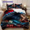 Godzilla Monsters Threepiece Set 1 Duvet Cover 2 Pillowcase Without Core Christmas Birthday Gift Duvet Cover And Pillowcase