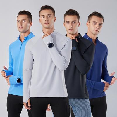 Nieuwe Sport Lange Mouwen Yoga Sneldrogend Dagelijks Stretch Afslankend En Afslankend Hardlooptrainings Top Warm Fitnesspak