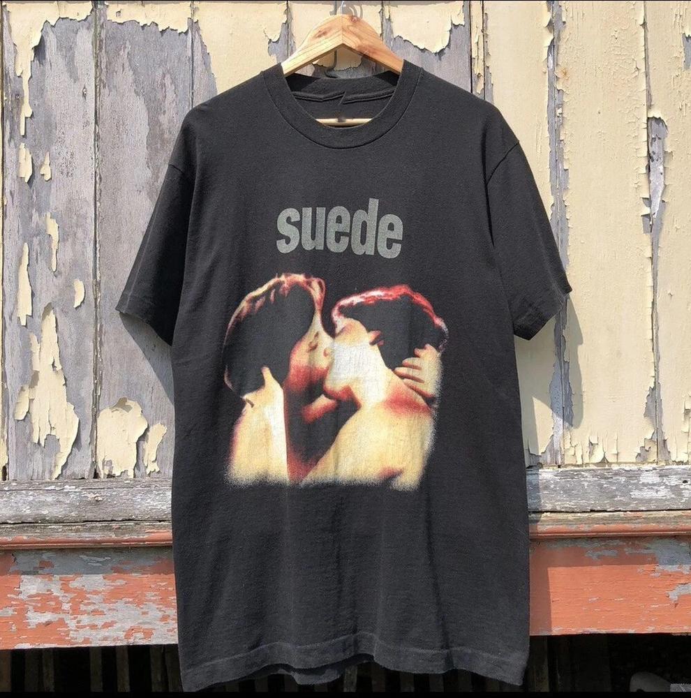 Suede Band Debut Album Britpop 90s Black Unisex Tshirt S5xl Reprint S
