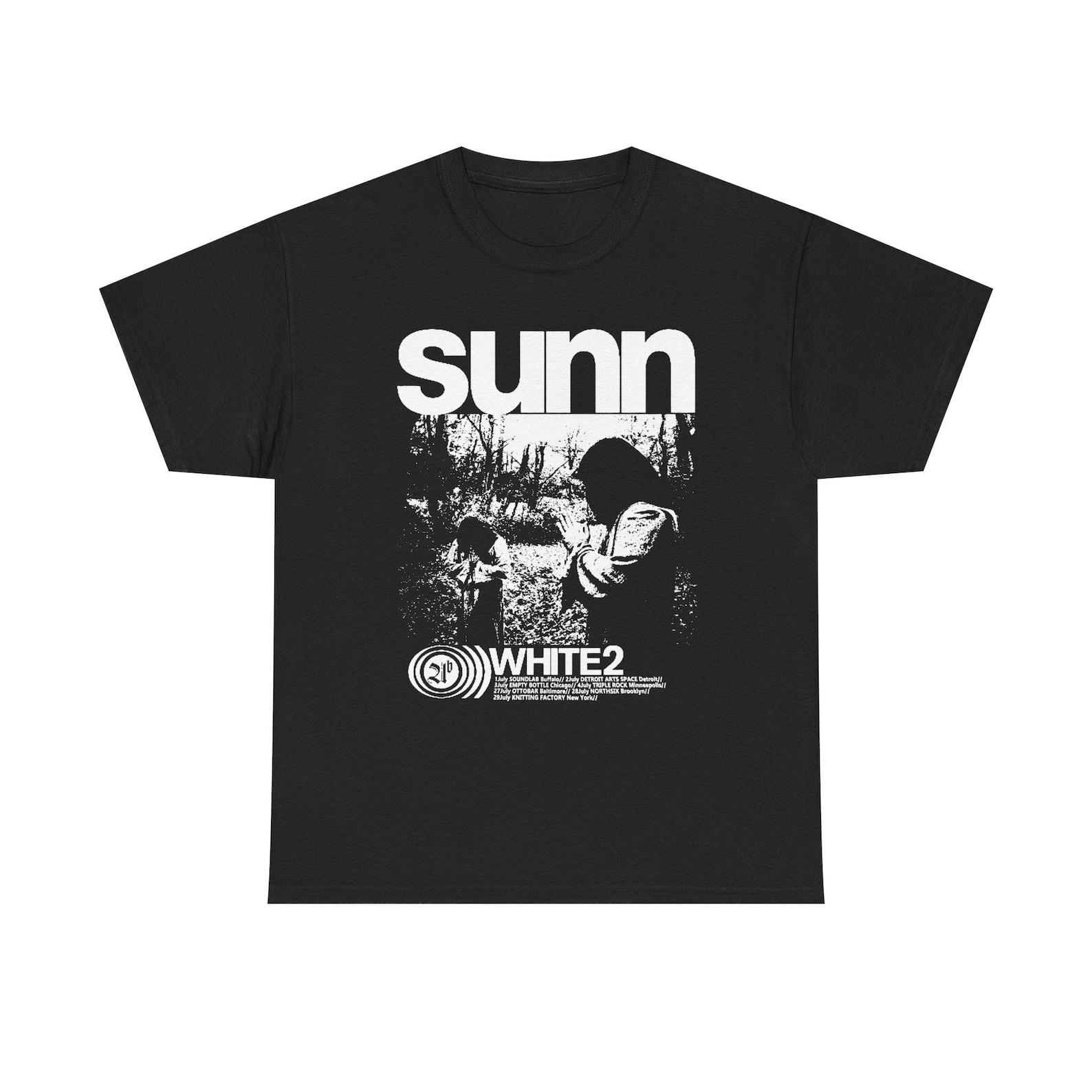 Sunn O))) Drone Doom Metal Band Shirt Monoliths Inspired Experital Heavy Tee 110