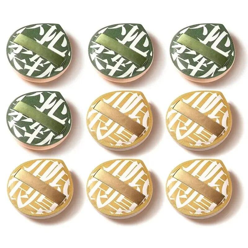 

9 шт., супермягкая косметика, набор пуховок, бесплатная доставка, спонж для макияжа, макияж для женщин, пуховка, корейские инструменты для красоты, аксессуары разноцветный