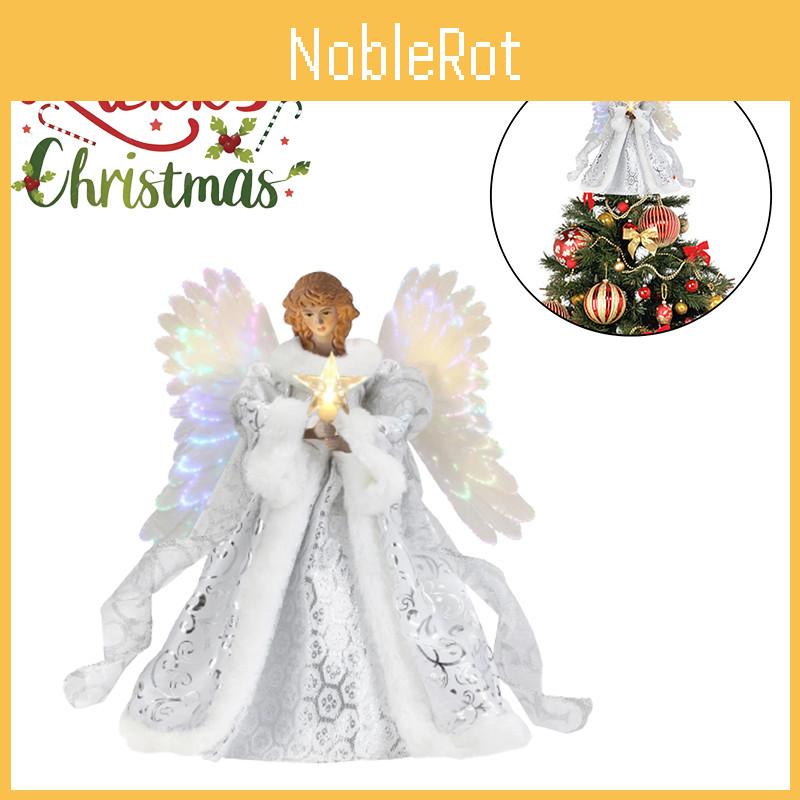 Led 98in Angel Christmas Tree Topper Fairy Festive Xmas Tree Top Gift Ornament
