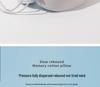 U-Shaped Memory Foam Travel Neck Pillow - Foldable Support for Airplane, Office Nap, with Customizable Logo Option
