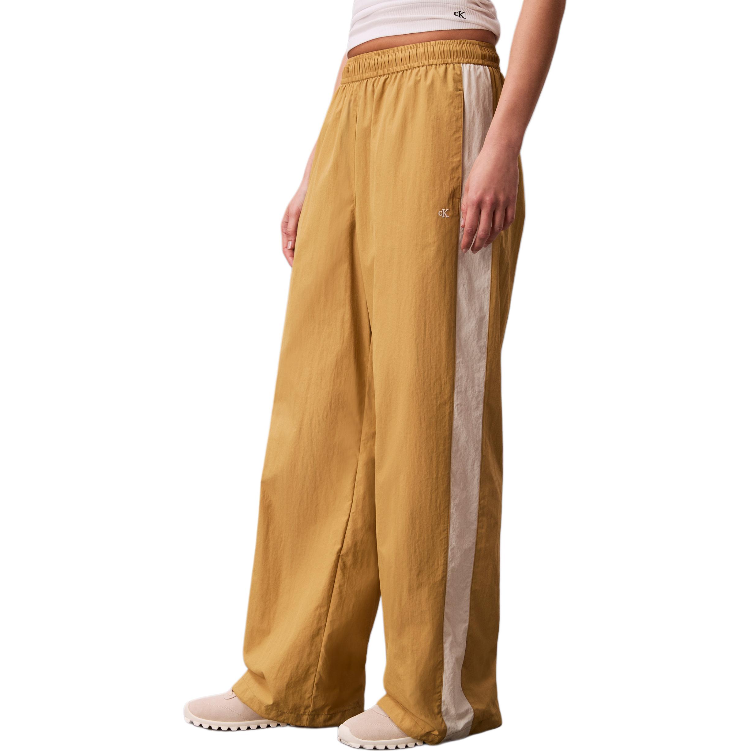 

Calvin Klein Straight Leg Logo Casual Pants Women bottoms 44F635G-RM6 XS