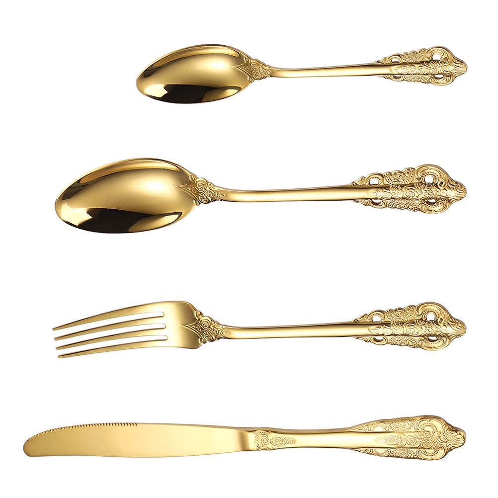 Západní jídelní sada Nádobí pro domácnost Stolní nádobí Opakovaně použitelné příbory Nerezové příbory Jídlo Párty