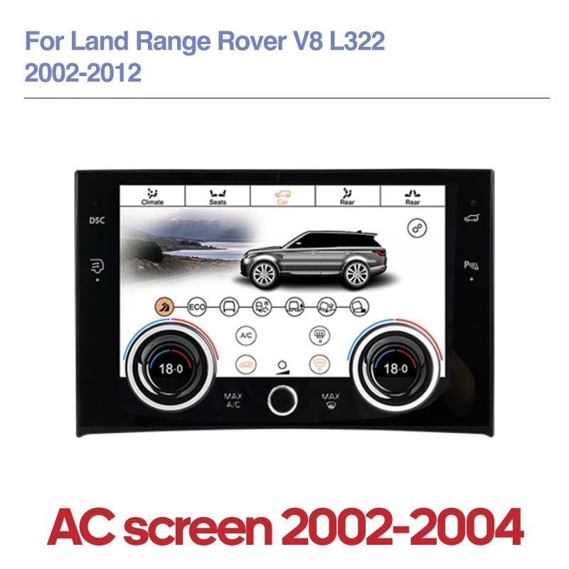 Car Multimedia Video Player 12.3" For Land Rover Range Rover Vogue V8 L322 2002-2012 GPS Navigation Android12 8+256G CarPlay 4G