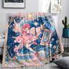 Cardcaptor Sakura Cozy Flannel Blanket Comfortable Warm Print for Travel Picnic Home Bedroom Sofa Bed.-TING