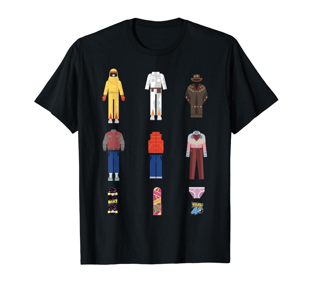 Back To the Future 40th Anniversary Iconic Costume T-Shirt