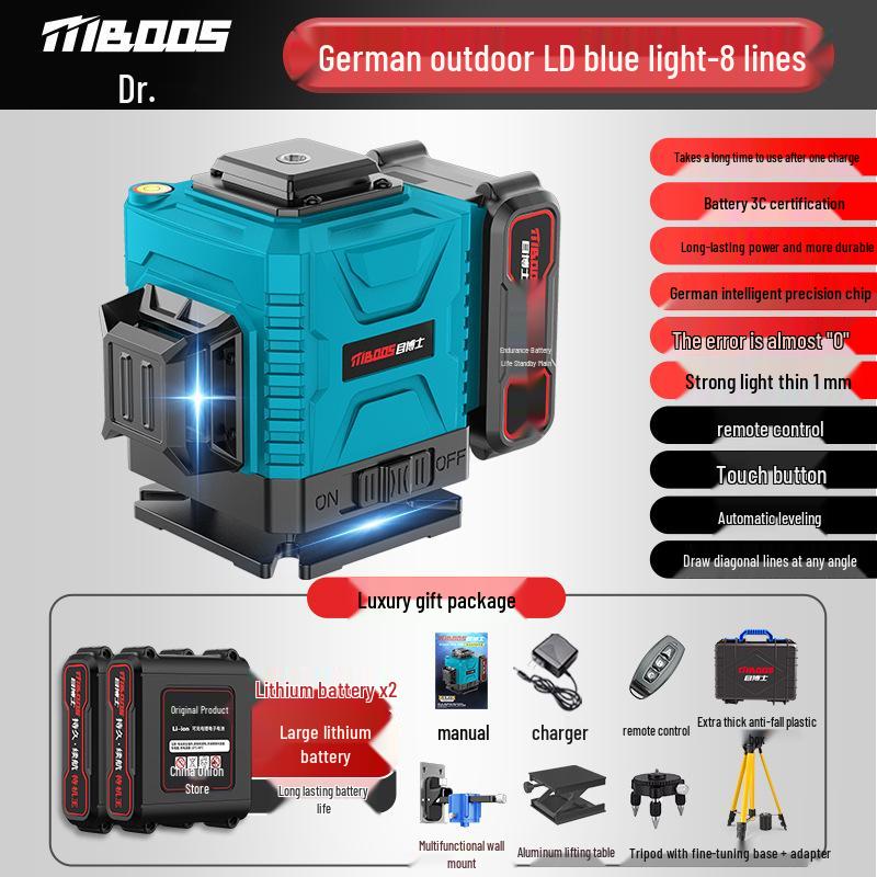 High-Precision Outdoor Anti-Drop Infrared Level
