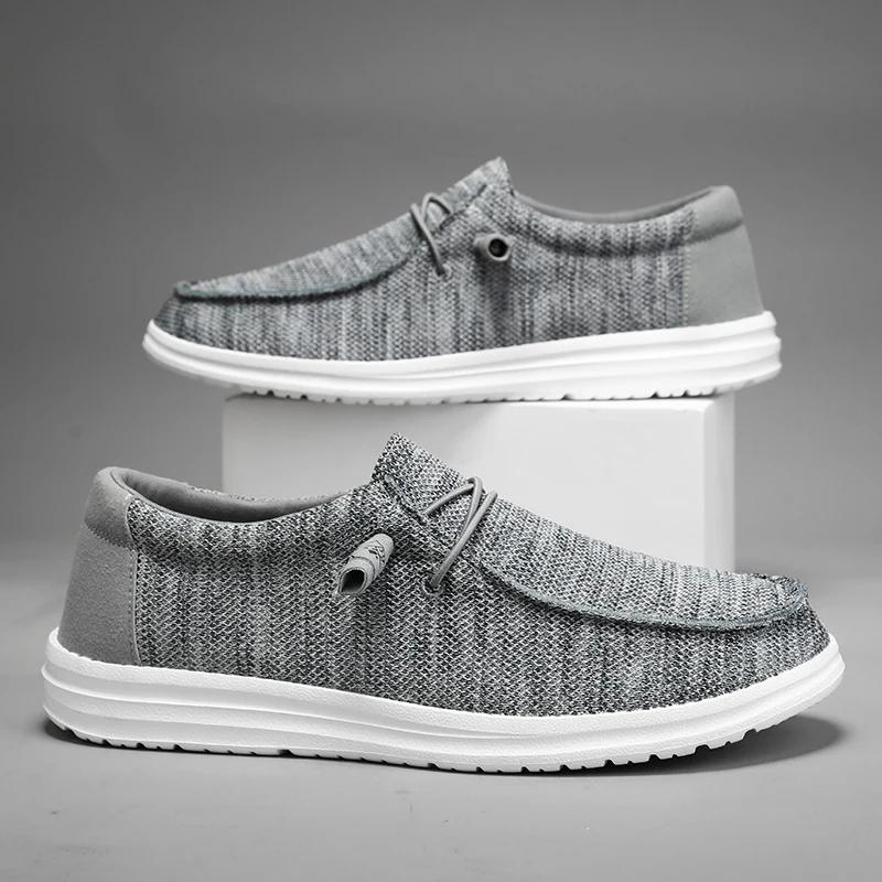 Kerl Canvas Schuhe Herren Lässige Slipper Alpargatas Hombre Mokassins Mocassin Homme Leicht Atmungsaktiv Plus Große Größe 50