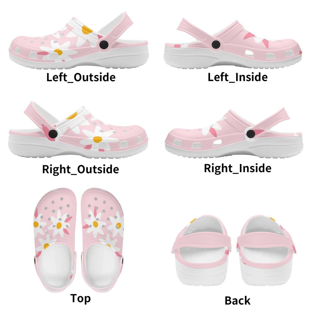 Graphic Printed EVA Casual Clogs Women Men Soft Sole Soft Comfortable Slip On Sandals Slippers Summer Daily Leisure Shoes