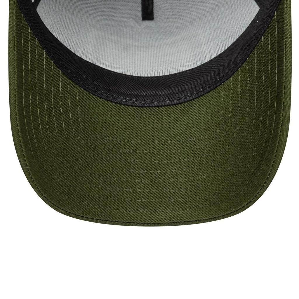9FORTY Camo Patch Logo Embroidered Cap for and Unisex Free Camo [New Era] E-Frame Men, Women, (JP, Alphabet, Size, Black/Olive Patch) [Item]