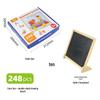 Magnetic Wooden Tangram Puzzle for Kids - Educational Geometric Building Blocks Toy