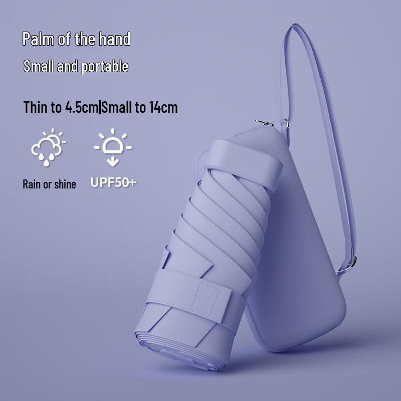 Nanqiao Ultra-Compact 6-Fold Mini UV Umbrella
