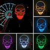 Masca Craniu Halloween cu Lumină LED Mască Craniu Luminoasă Halloween Consumabile de Petrecere Petrecere Halloween