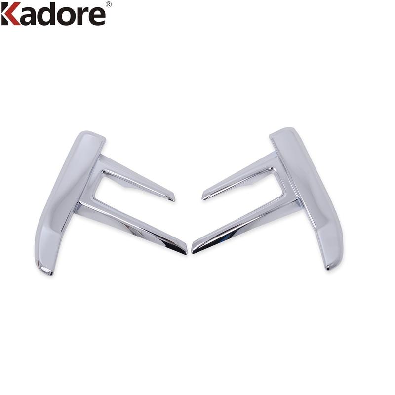 Rear Fog Light Lamp Cover Trim For Toyota Raize     2024 2025 Chrome Car Tail Foglight Eyebrow Strip Accessories