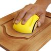 Hand Sanding Block Mouse Shape Nylon Foam Hook and   Polishing Pad Woodworking Tool