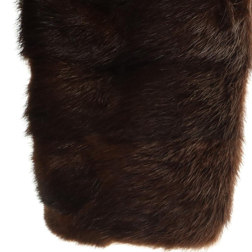 Yamaoka Fur coat Brown Women Used