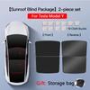 Roof Sunshades for Tesla Model Y 2025 Juniper Model 3 Sunroof Shade Sunshade Roof Sun Shade for 2024-2025 Tesla Model 3 HighlandWindshield Sunshades