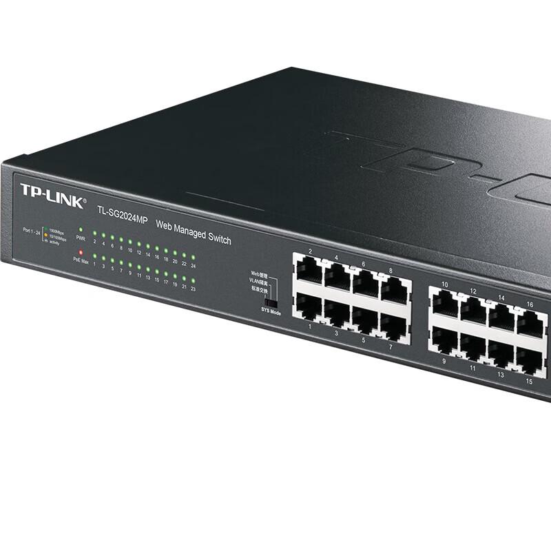 Tp-Link 24-Port Gigabit Web Managed PoE+ Switch