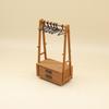 1 Set Dollhouse Models Mini Hanger Miniature Furniture Dry Rack Apparel Hangers Dollhouse Accessory