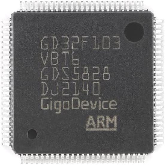 2 шт. GD32F103VBT6 LQFP-100 Cortex-M3 32-битный Микроконтроллер SMD Микроконтроллерный Чип