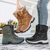 36-45 Men Winter Boots High-top Plus Velvet Warm Women's Boots Non-slip Wear-resistant Snow Boots