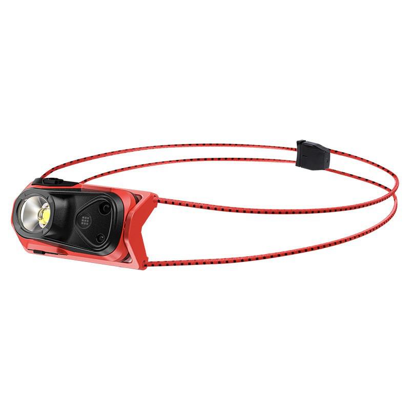 High-Intensity LED Headlamp with Light Sensing, USB Rechargeable, Portable for Outdoor Running, Fishing, and Adventure