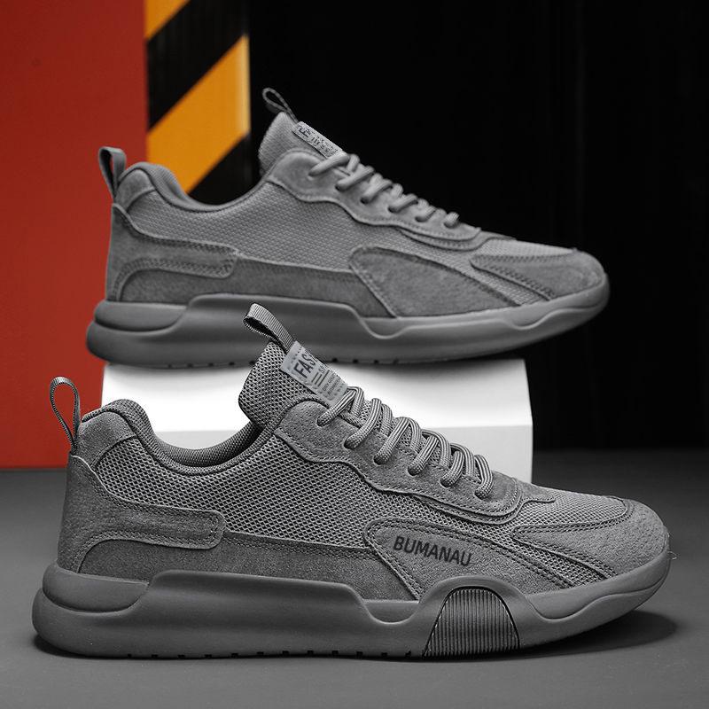Men's shoes spring and summer new versatile comfortable casual lightweight mesh breathable board shoes casual shoes mesh shoes