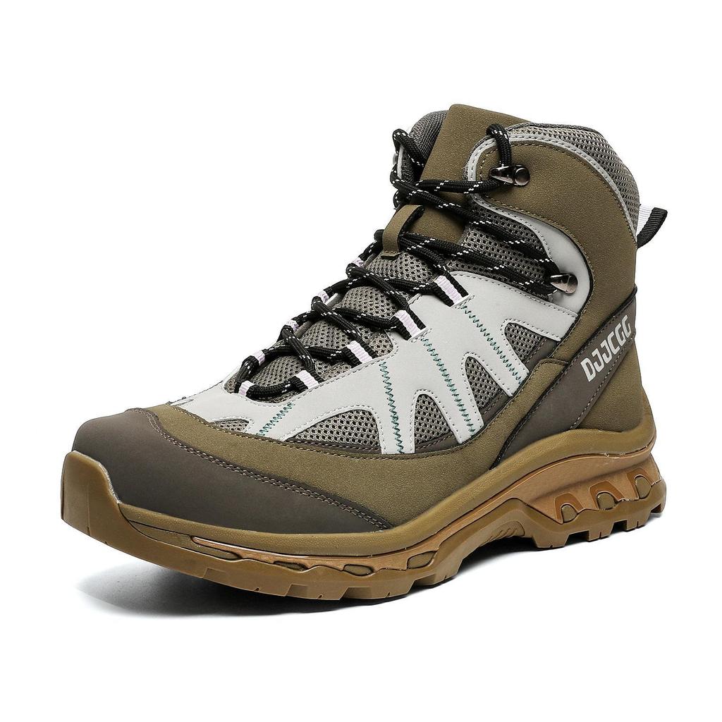 Autumn Mid-help Heavy-duty Hiking Shoes Tactical Boots Cycling Outdoor Non-slip and Wear-resistant Combat Boots