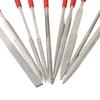 10 Pcs/Set Needle Files 3*140mm Electroplated Diamond For Grinding