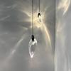 Modern Crystal Chandelier for Bedroom & Living Room - High-End Bedside Pendant Light